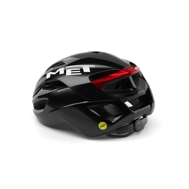 Met Casco Bici Rivale Mips Nero Rosso Glossy