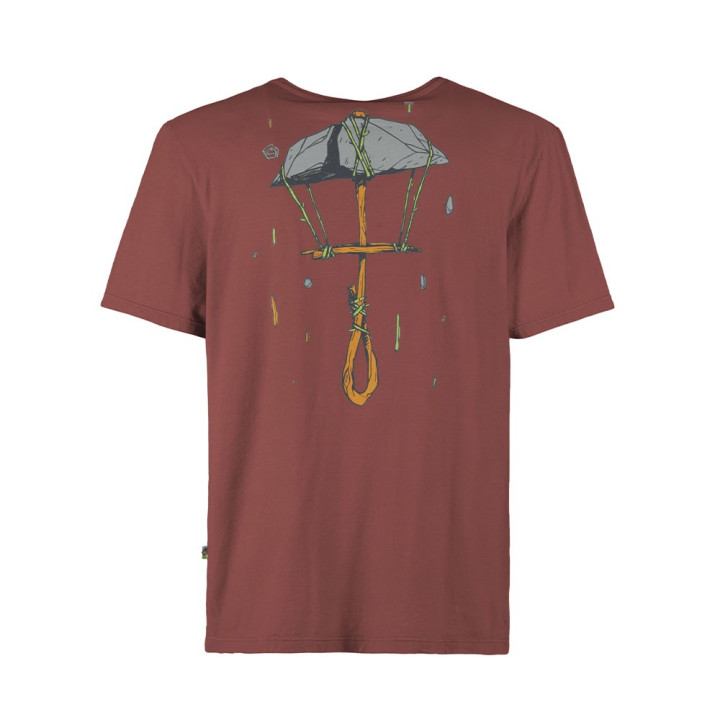 E9 T-Shirt Arrampicata Sapiens Paprika Uomo
