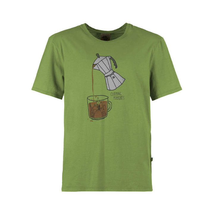 E9 T-Shirt Arrampicata Cup Verdeapple Uomo