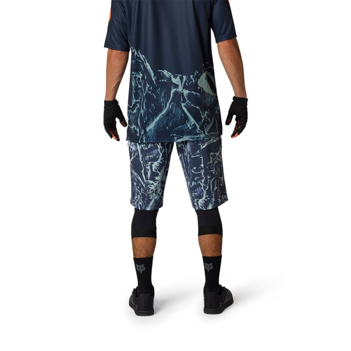 Fox Pantaloncini Mtb Ranger Image Print Arc Blu Uomo