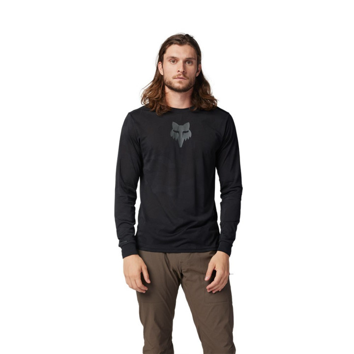 Fox Maglia Mtb Ranger Tru Dri Nero Uomo