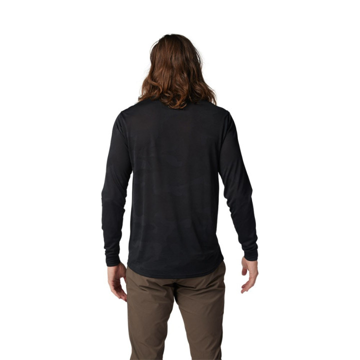 Fox Maglia Mtb Ranger Tru Dri Nero Uomo