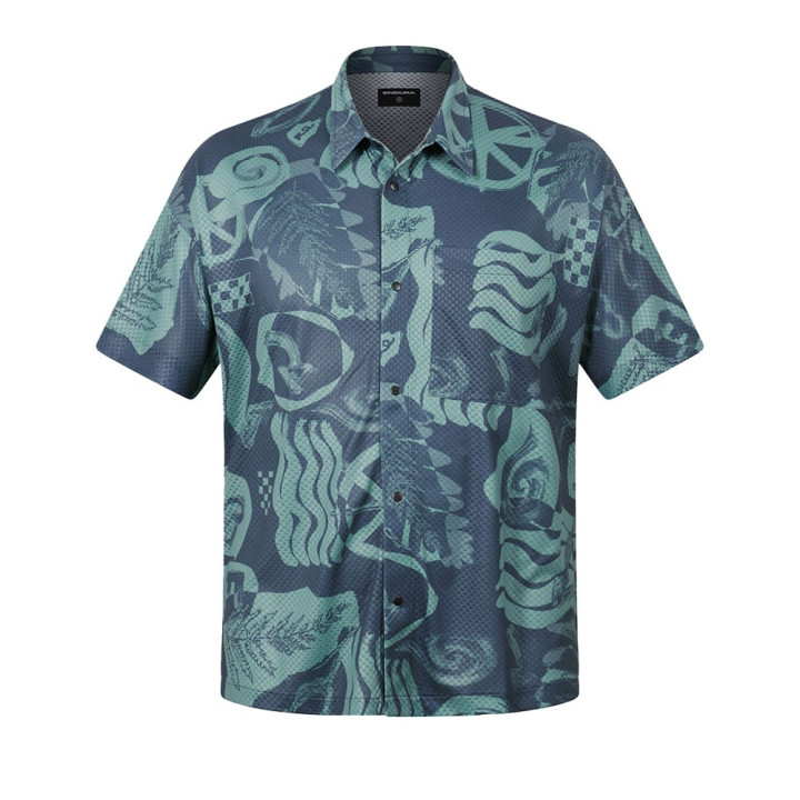 Endura Camicia Mtb Alltrack Ride Resort Carbon Grigio Uomo