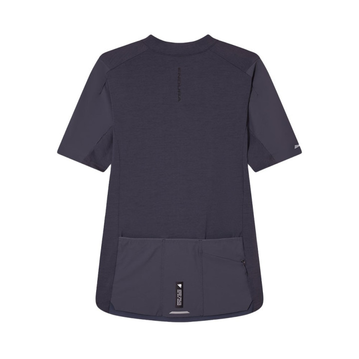 Endura Maglia Mtb Altrack Ride Carbon Grigio Uomo