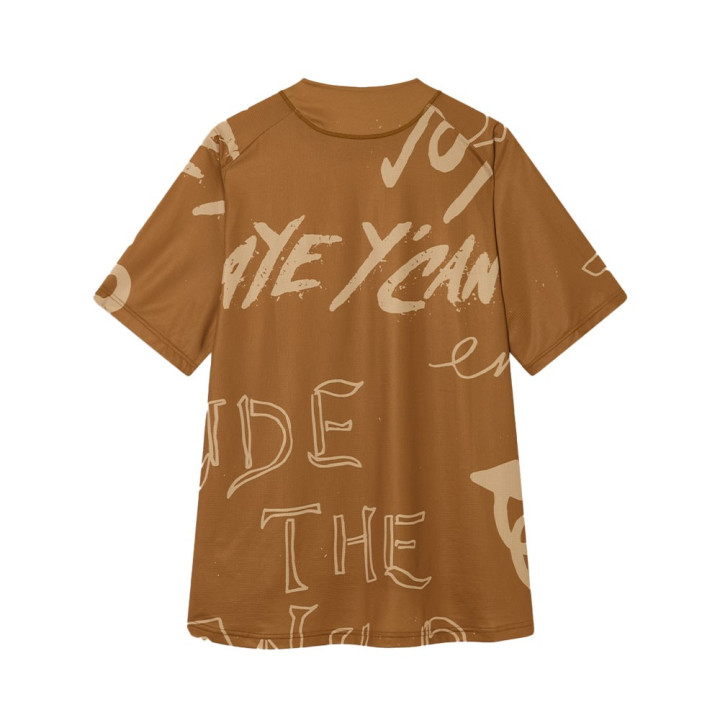 Endura T-Shirt Mtb Singletrack Print Trail Bronze Uomo