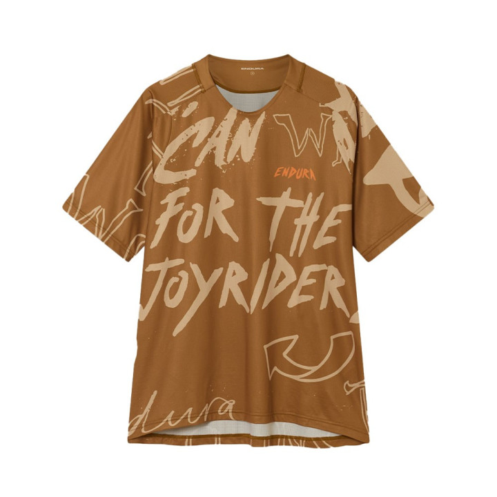 Endura T-Shirt Mtb Singletrack Print Trail Bronze Uomo
