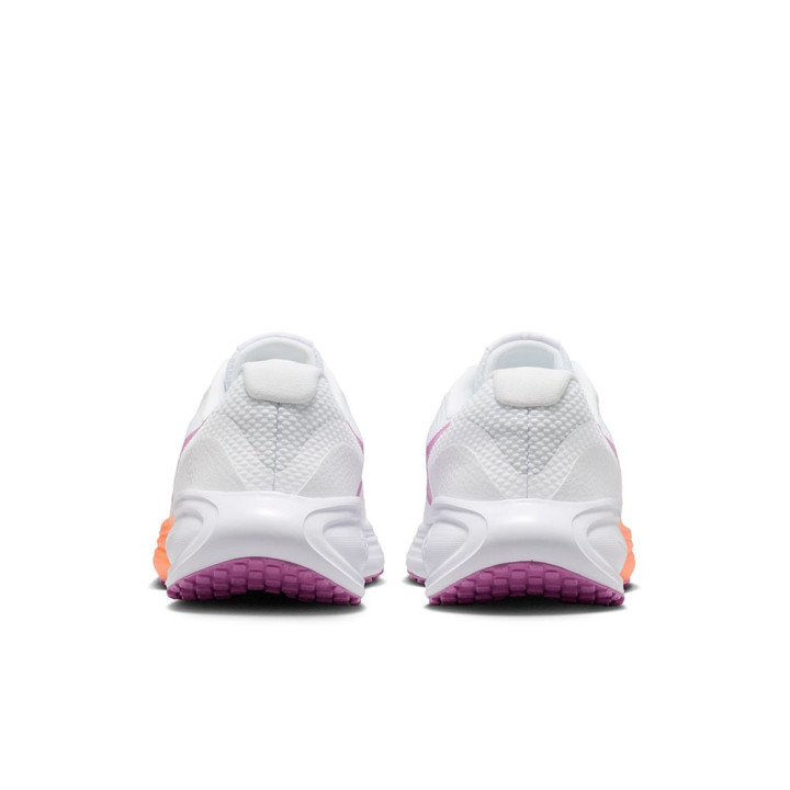 Nike Revolution 8 Bianco Lt Magenta - Scarpe Running Donna