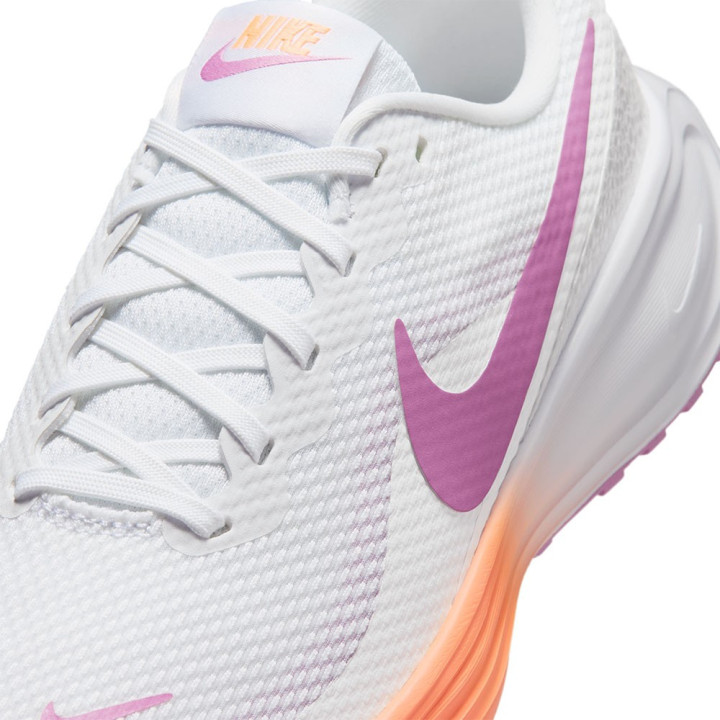 Nike Revolution 8 Bianco Lt Magenta - Scarpe Running Donna