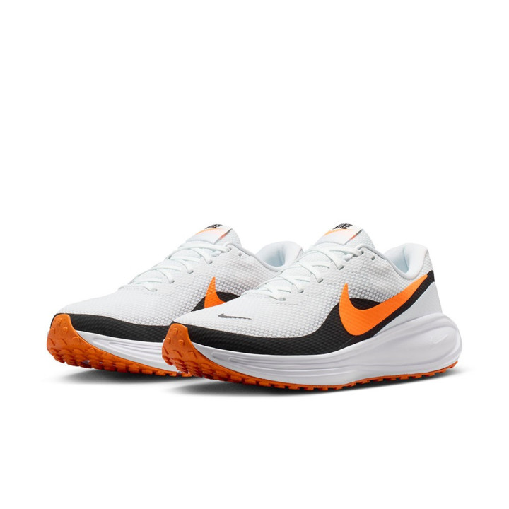 Nike Revolution 8 Off Bianco Total Arancio - Scarpe Running Uomo