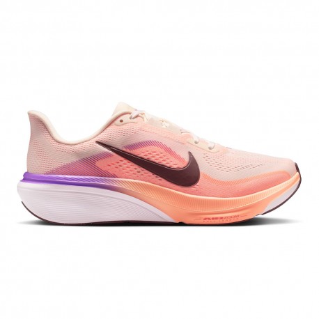 Nike Pegasus 42 Chalk Arancio Pulse-Bright Violet - Scarpe Running Donna