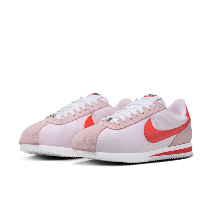 Nike Cortez Textile Rosa Bianco - Sneakers Donna