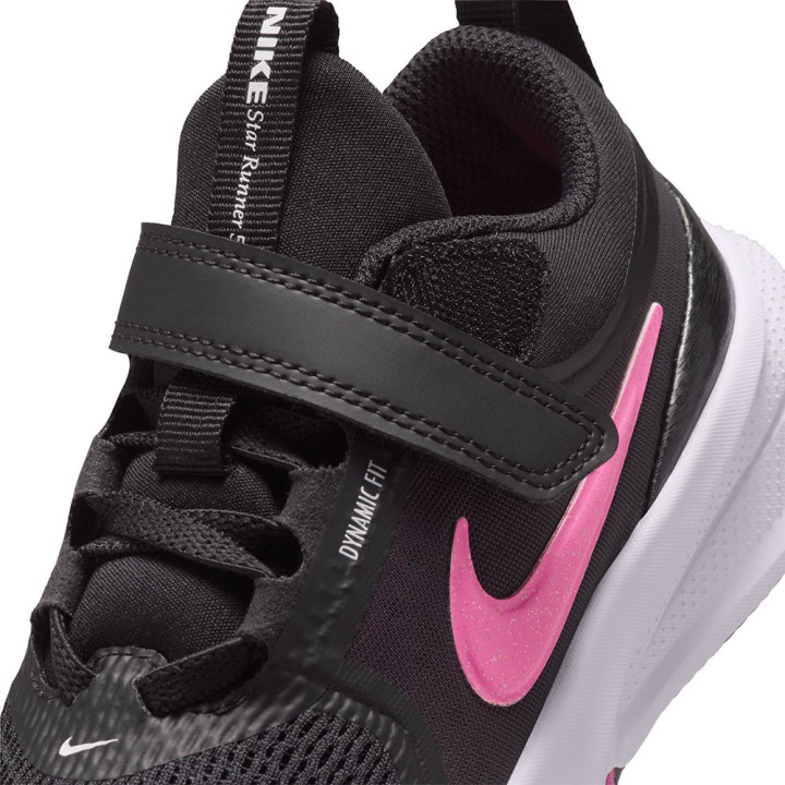 Nike Star Runner 5 Ps Nero Fucsia - Scarpe Da Ginnastica Bambina