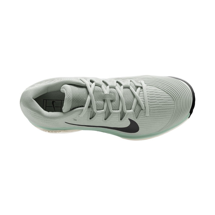 Nike Vapor 12 Clay Light Argento Nero-Stem - Scarpe Tennis Uomo