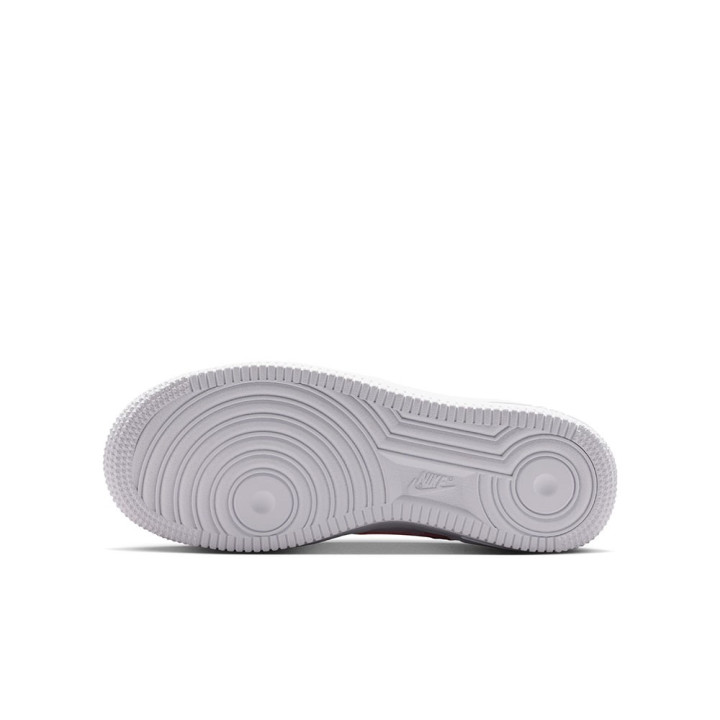 Nike Air Force 1 Gs Bianco Rosa Rise-Bianco - Sneakers Bambina