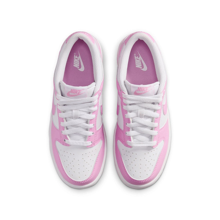 Nike Dunk Low Gs Bianco Rosa - Sneakers Bambina
