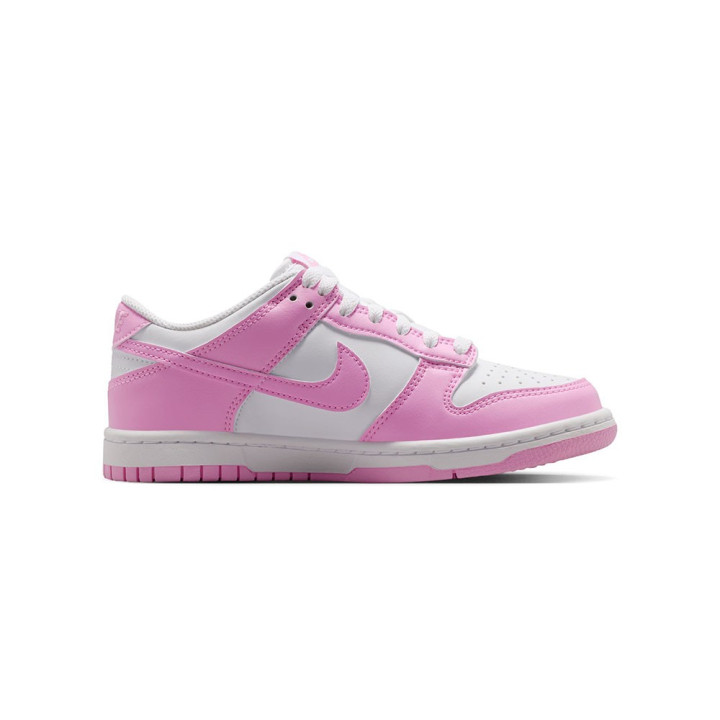 Nike Dunk Low Gs Bianco Rosa - Sneakers Bambina