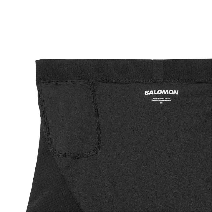 Salomon Short Trail Running 3" Sense Aero Deep Nero Uomo