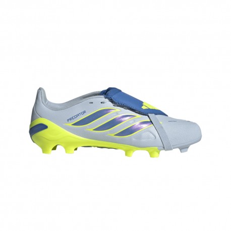 ADIDAS Predator League Fg Ft Sky Blu Giallo - Scarpe Da Calcio Bambino