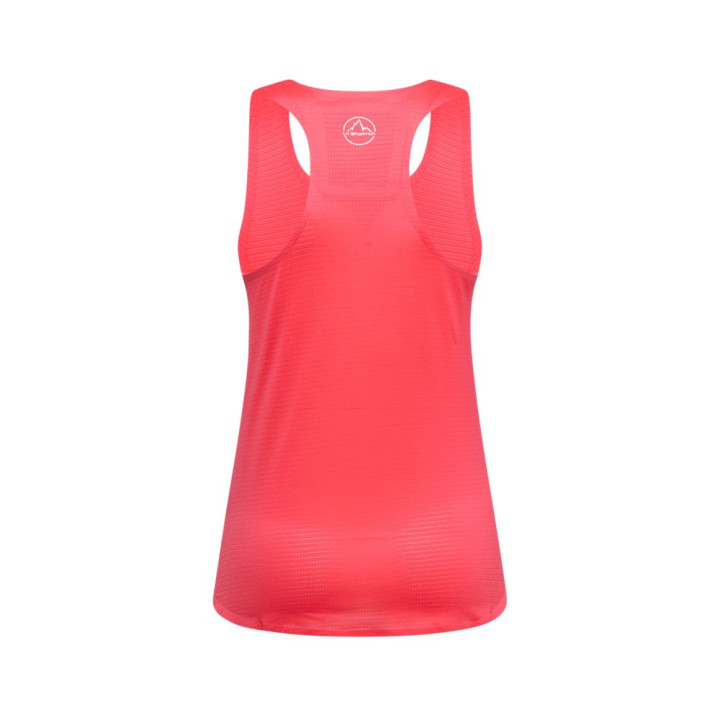 La Sportiva Canotta Trail Running Pure Hibiscus Bianco Donna