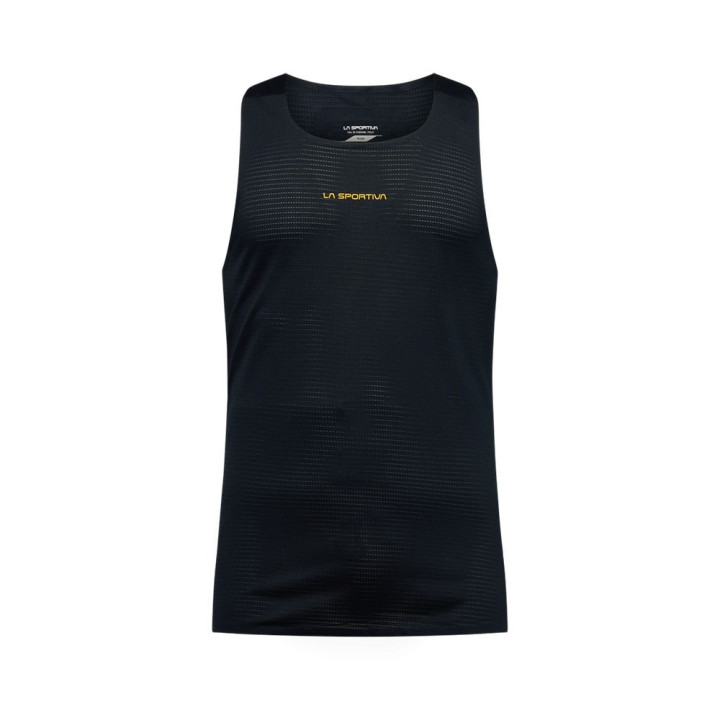 La Sportiva Canotta Trail Running Pure Nero Giallo Uomo