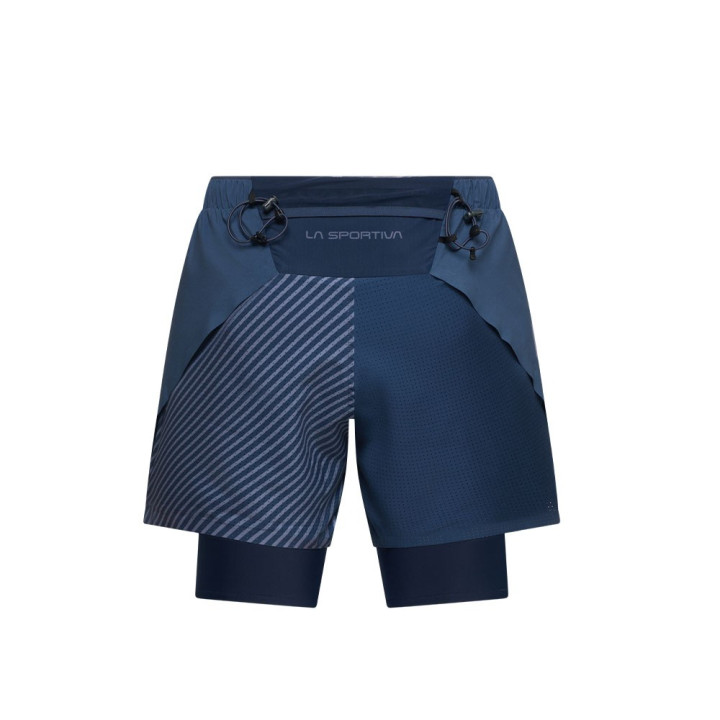 La Sportiva Short Trail Running Flow 5" Night Sky Chalk Uomo