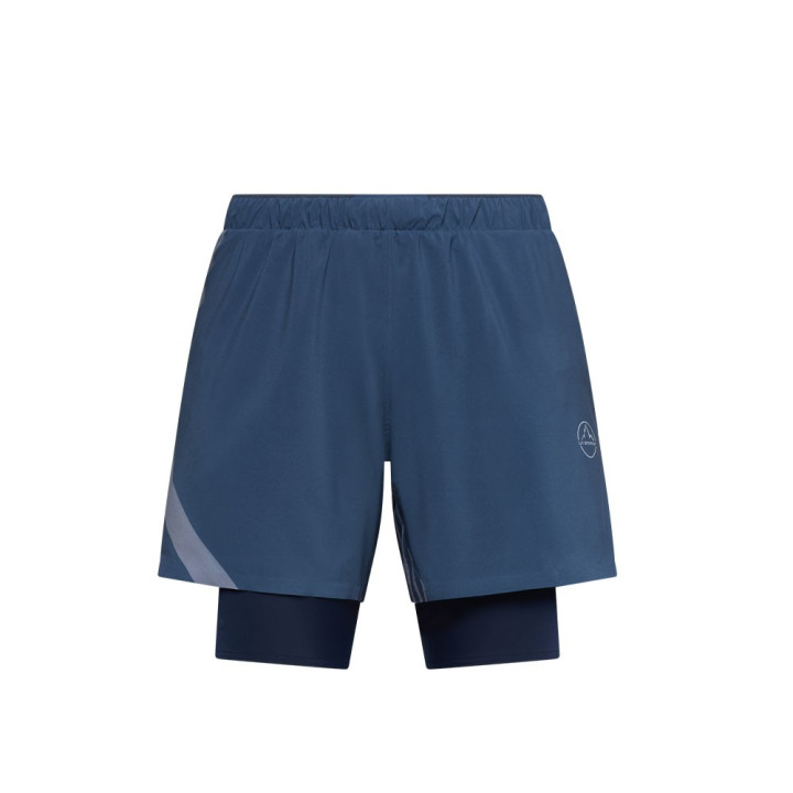 La Sportiva Short Trail Running Flow 5" Night Sky Chalk Uomo