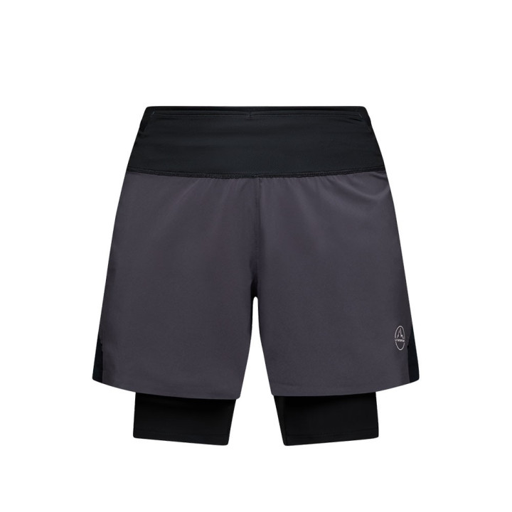 La Sportiva Short Trail Running Ultra Distance Onyx Chalk Uomo