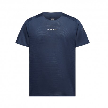 La Sportiva T-Shirt Trail Running Pure Night Sky Chalk Uomo