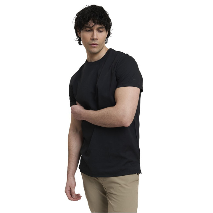 Iceport T-Shirt Jersey Tecnico Lyocell Nero Uomo
