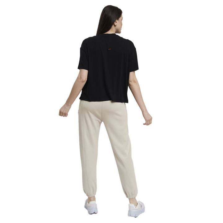 Iceport T-Shirt Modal Stretch Nero Donna