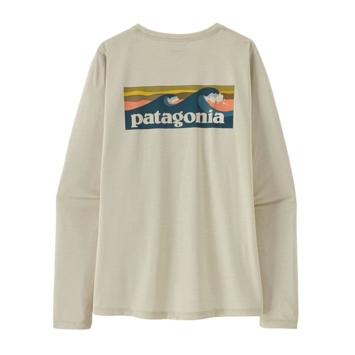 Patagonia Maglia Trekking Cap Cool Daily Graphic Boardshort Logo Donna