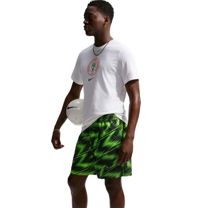 Nike Nigeria Club Pantaloncini Calcio Flow Verde Uomo