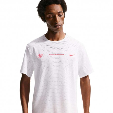 Nike Aeroswift Canotta Running Gfx Summit Bianco Uomo