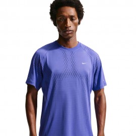 Stride T-Shirt Running Adv Lapis Deep blu