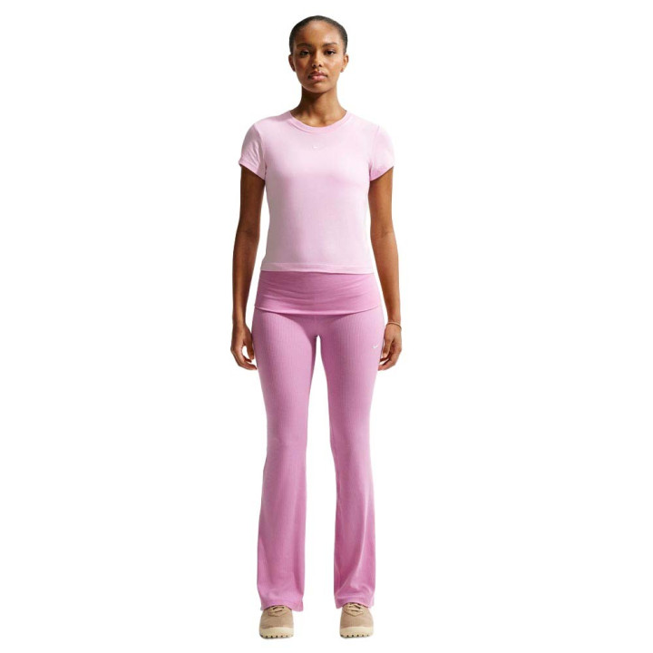 Nike Sportswear Chill Knit T-Shirt Rosa Donna