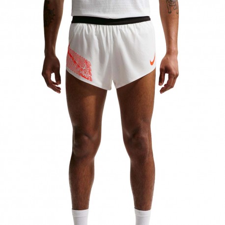 Nike Aeroswift Pantaloncini Running 2" Gfx Summit Bianco Uomo