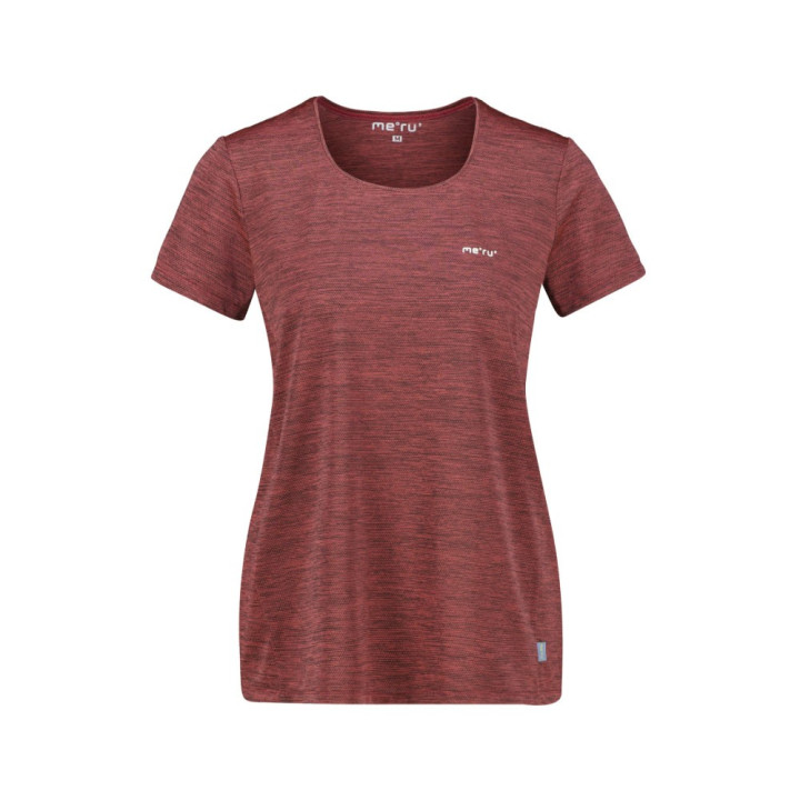 Meru T-Shirt Trekking Minto Viva Magenta Melange Donna