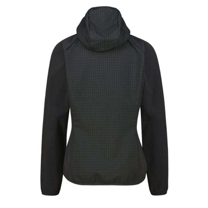 Meru Softshell Lalitpur Hoodie Caviar Donna
