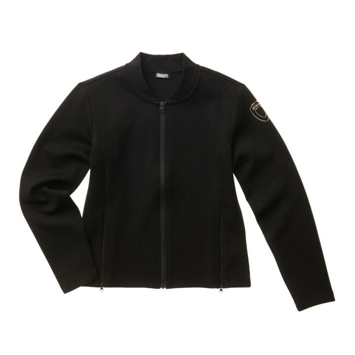 Blauer Felpa Con Cerniera Valencia Nero Donna