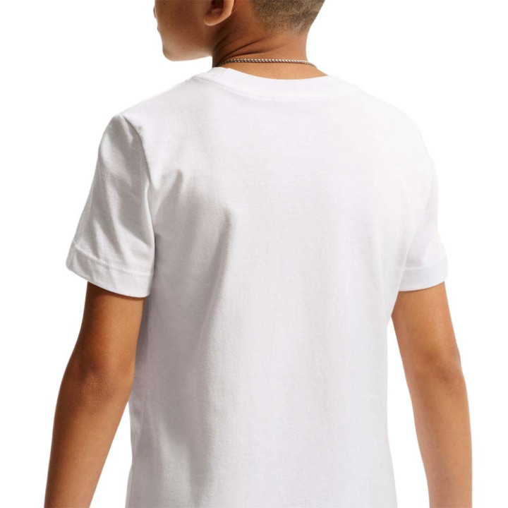 Nike Inter Maglia Maniche Corte Crest Bianco Bambino