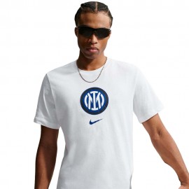 Inter Maglia Maniche Corte Crest bianco