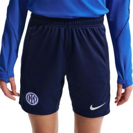 Inter Milan Strike Pantaloncini Calcio Training blu bianco