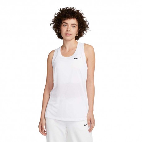 Nike Dri-Fit Canotta Palestra Bianco Donna