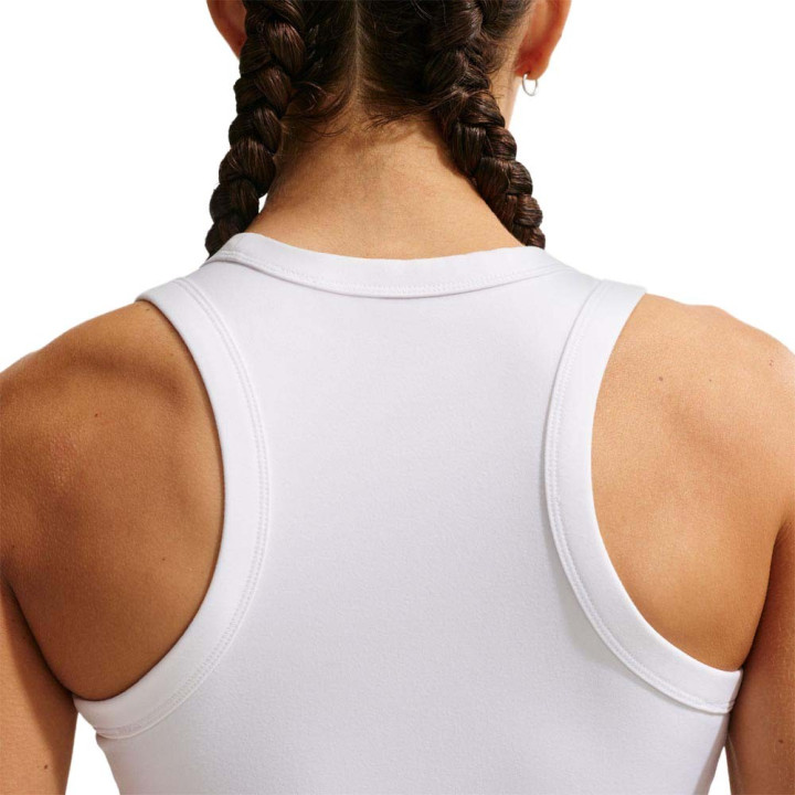 Nike One Fitted Canotta Palestra Bianco Donna