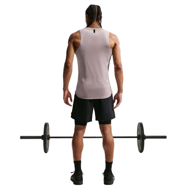 Nike Pro Gilet Sportivo Rosa Uomo