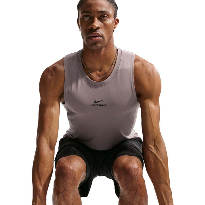 Nike Pro Gilet Sportivo Rosa Uomo