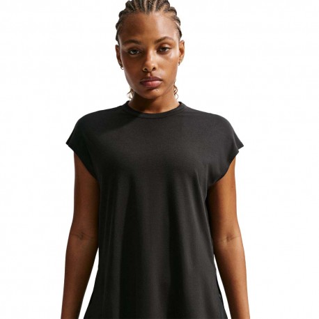 Nike 24.7 Impossiblysoft Maglietta Palestra S Maniche Nero Donna
