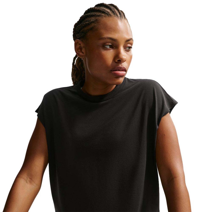 Nike 24.7 Impossiblysoft Maglietta Palestra S Maniche Nero Donna