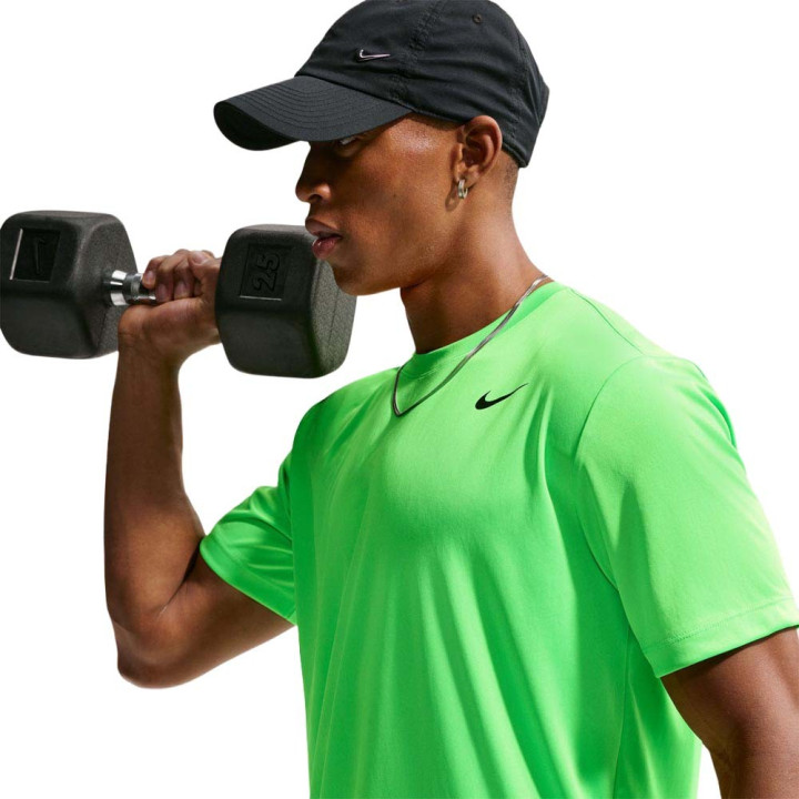 Nike Nike Maglietta Palestra Lime Uomo