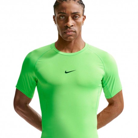 Nike Pro Maglietta Palestra Verde Uomo